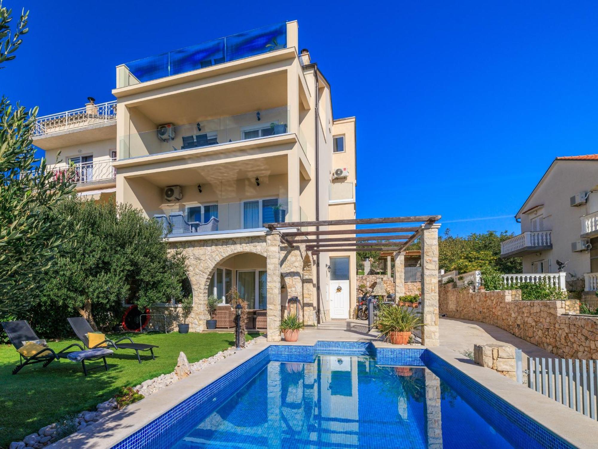 Apartmani Tijana Novi Vinodolski Ngoại thất bức ảnh